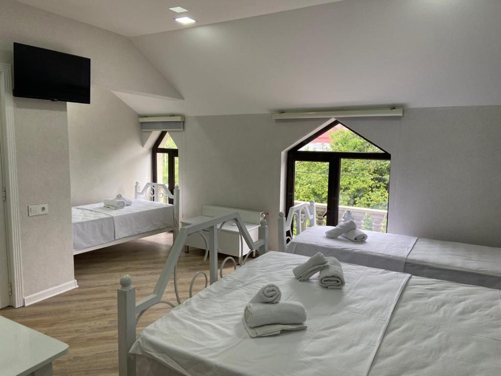 Viva Hotel Gabala With Outdoor Pool ,Sauna And Waterfall Exterior foto